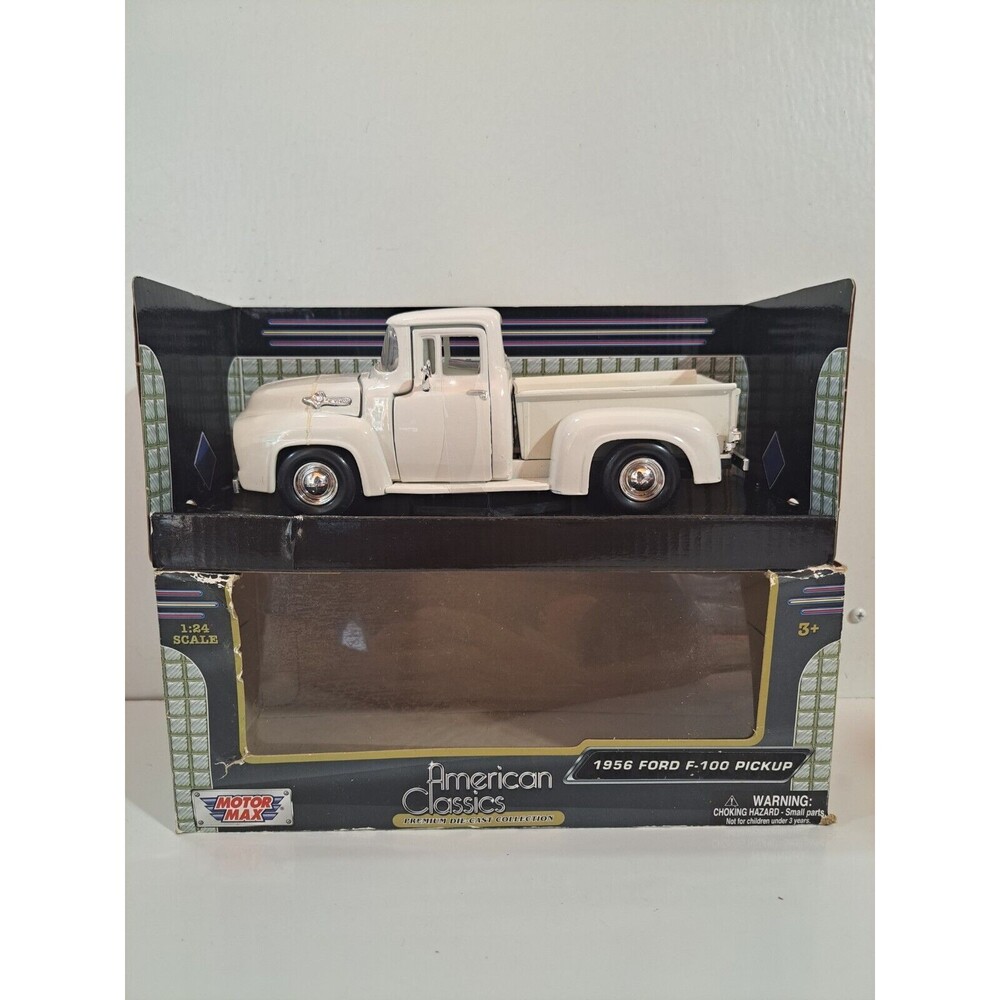 NOB Motormax Die Cast 1/24 Scale 1956 Ford F-100 Pickup Truck